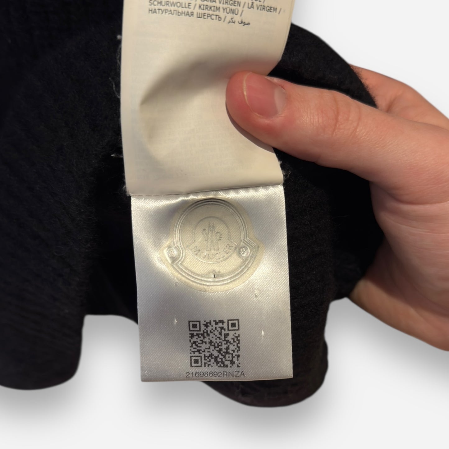 Moncler turtleneck striktrøje