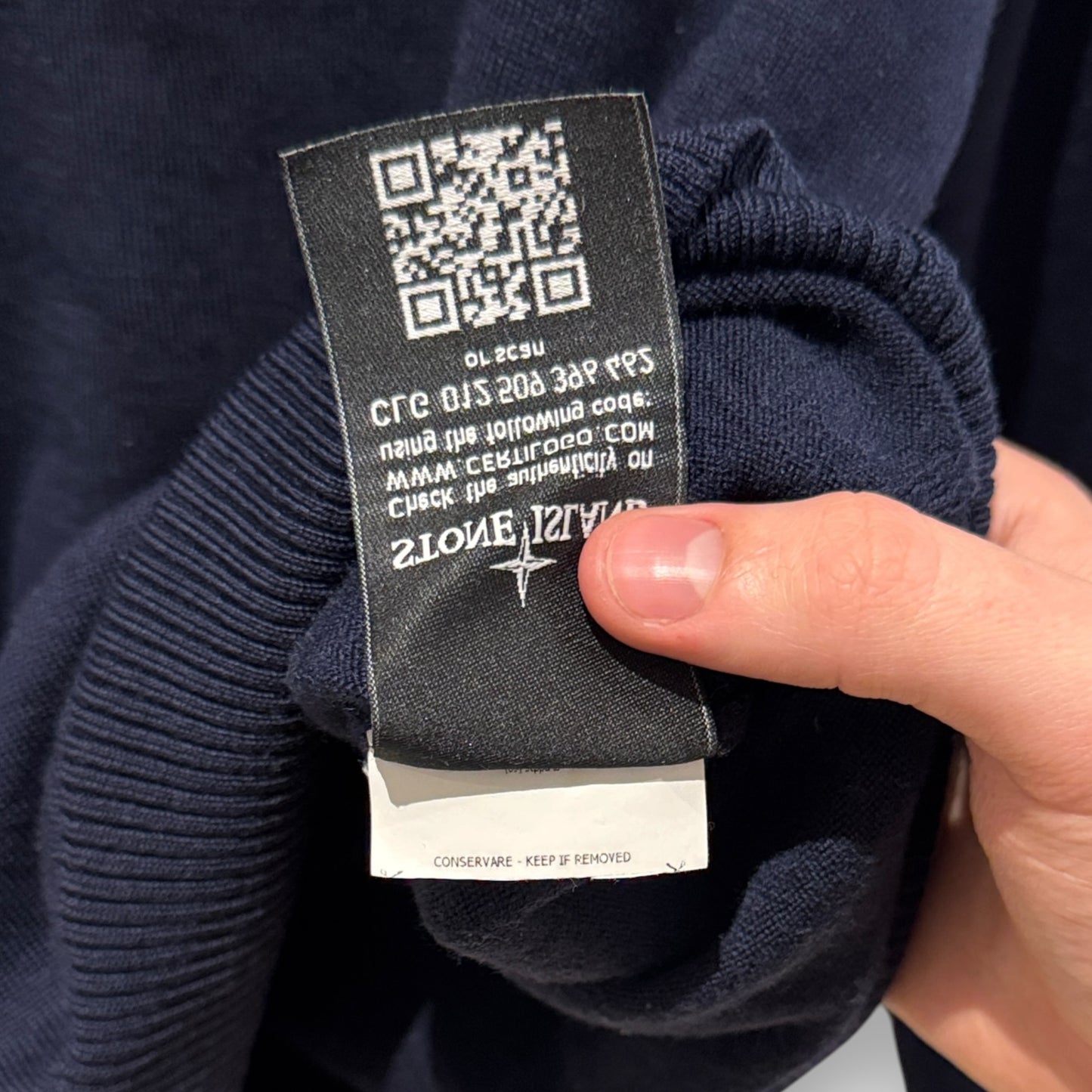 Stone Island wool sweatshirt