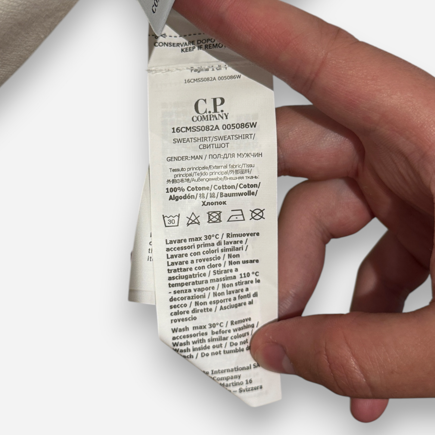 CP Company zip-hoodie