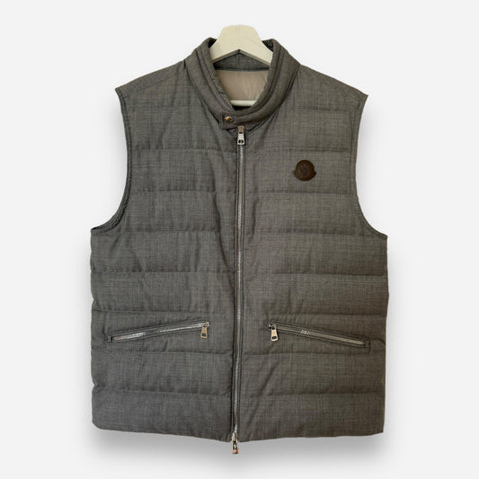 Moncler Gallienne brown-badge vest