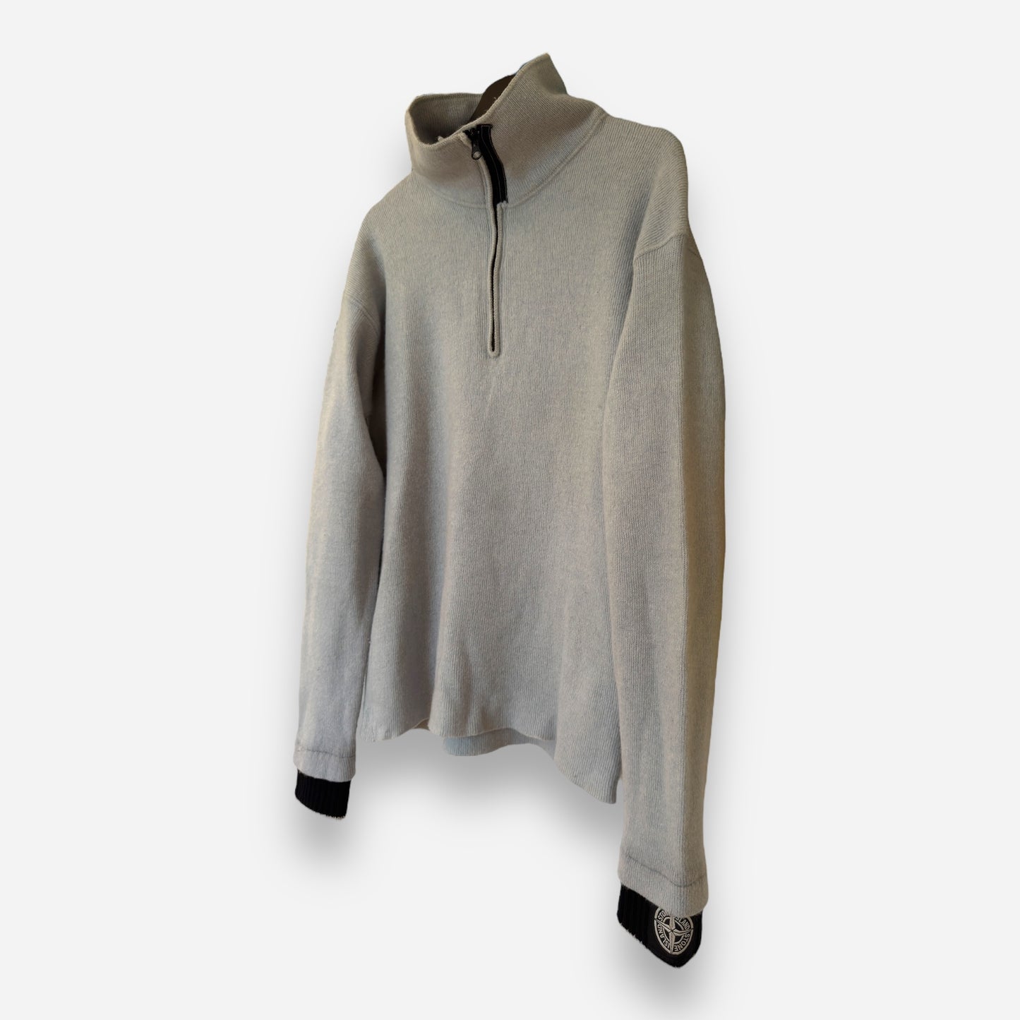 Stone Island wool half zip