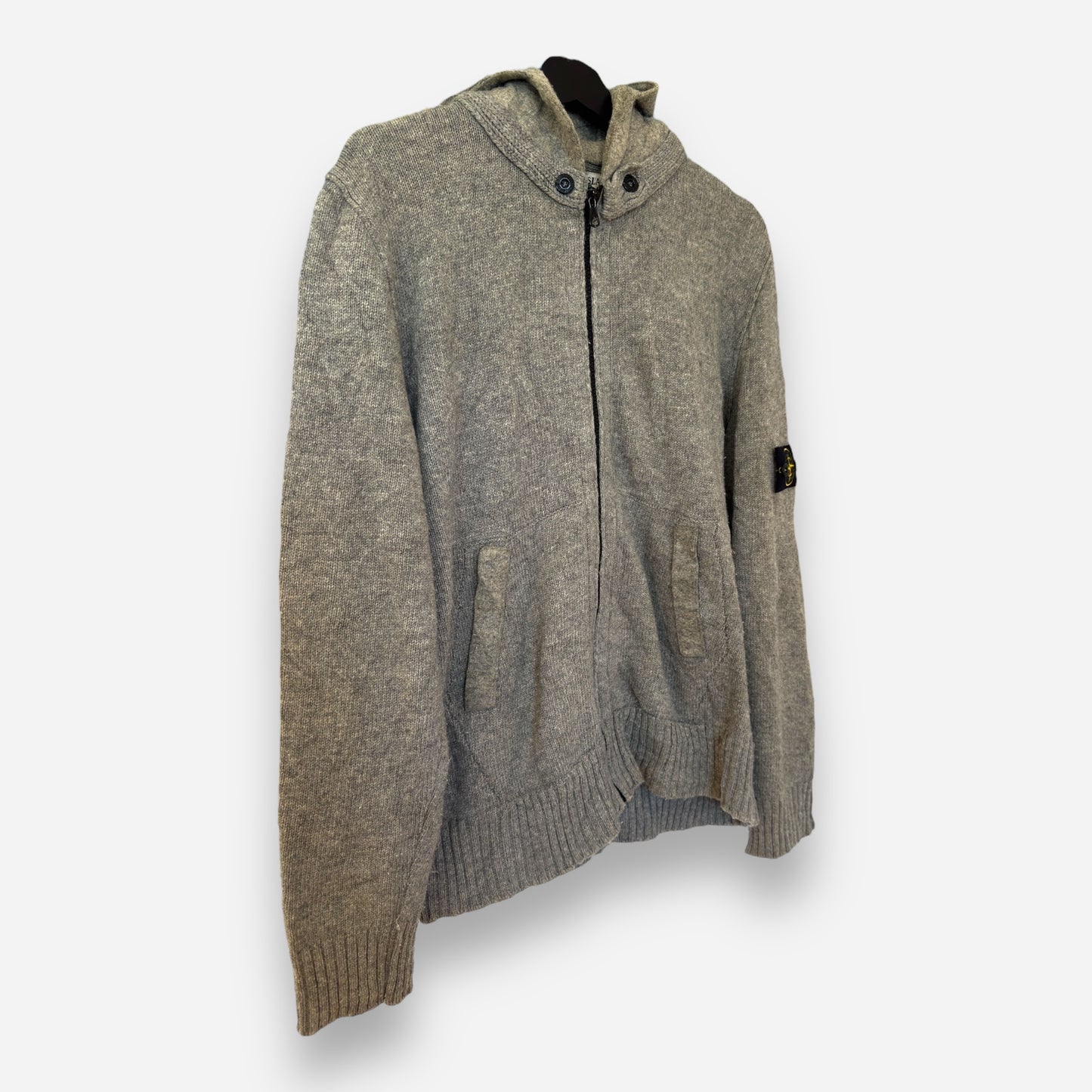 Stone Island vintage zip-cardigan wool