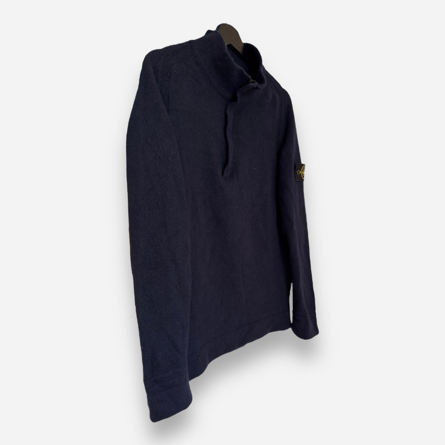 Stone Island wool half zip