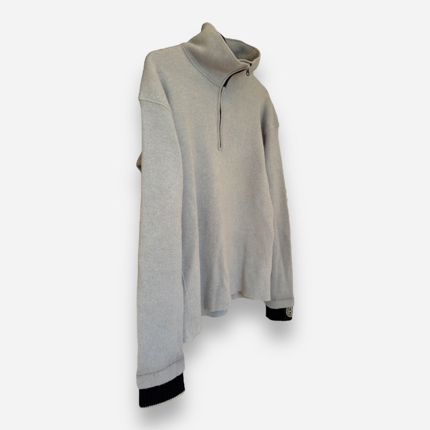 Stone Island wool half zip
