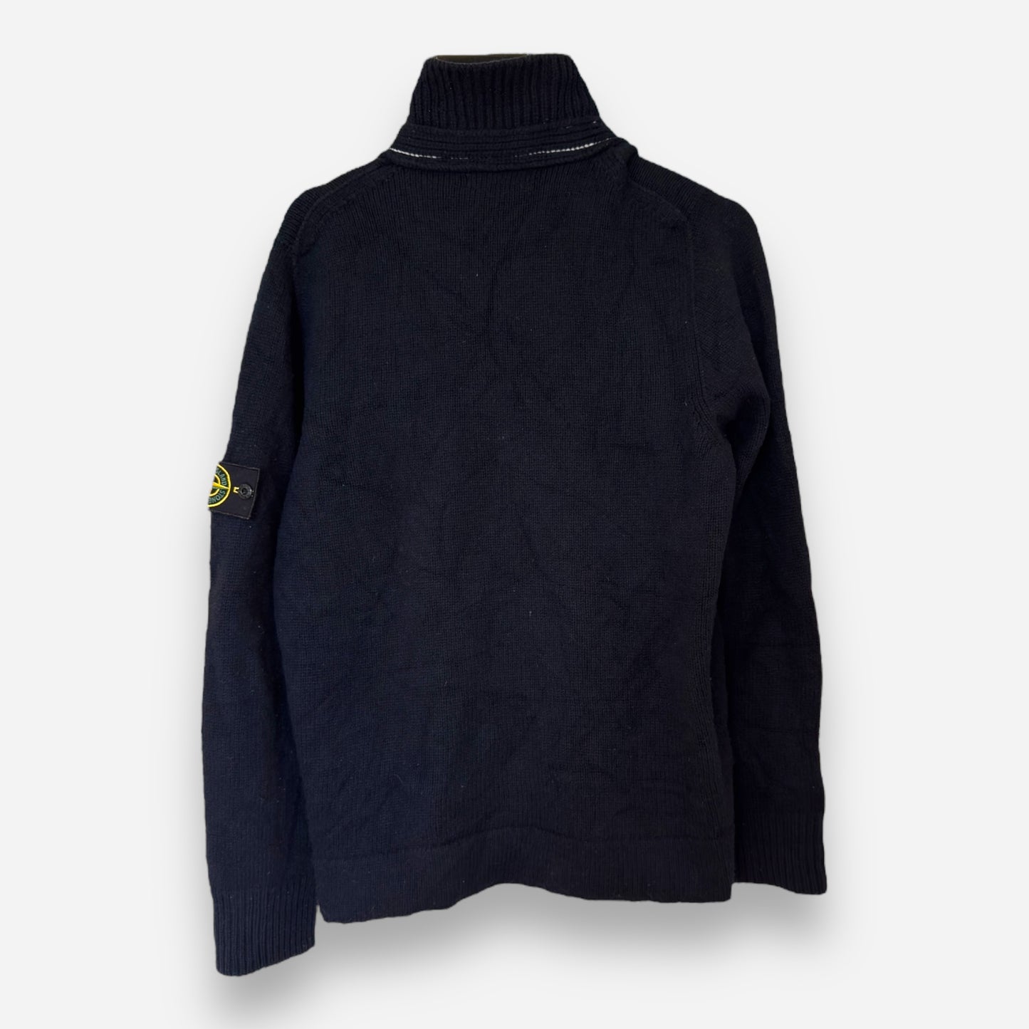Stone Island vintage zip-cardigan wool