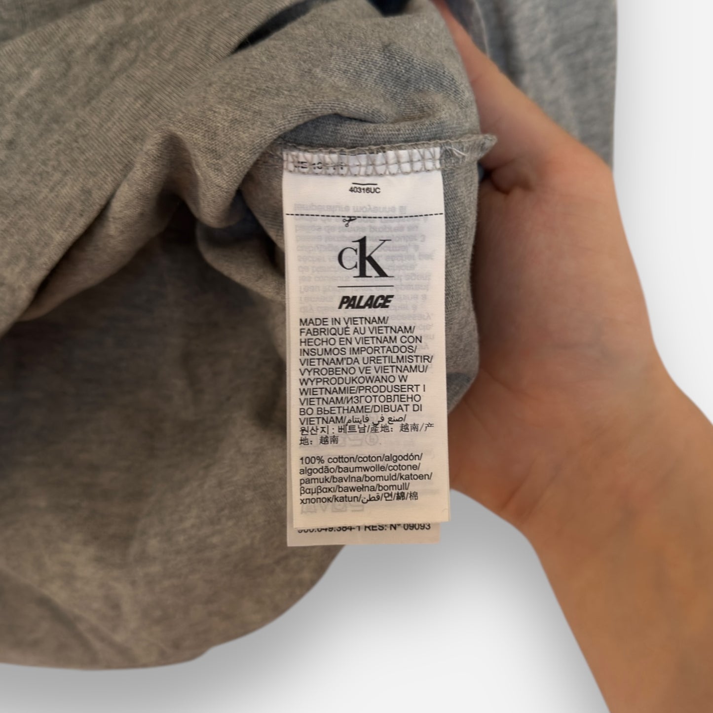 Palace x Calvin Klein langærmet t-shirt