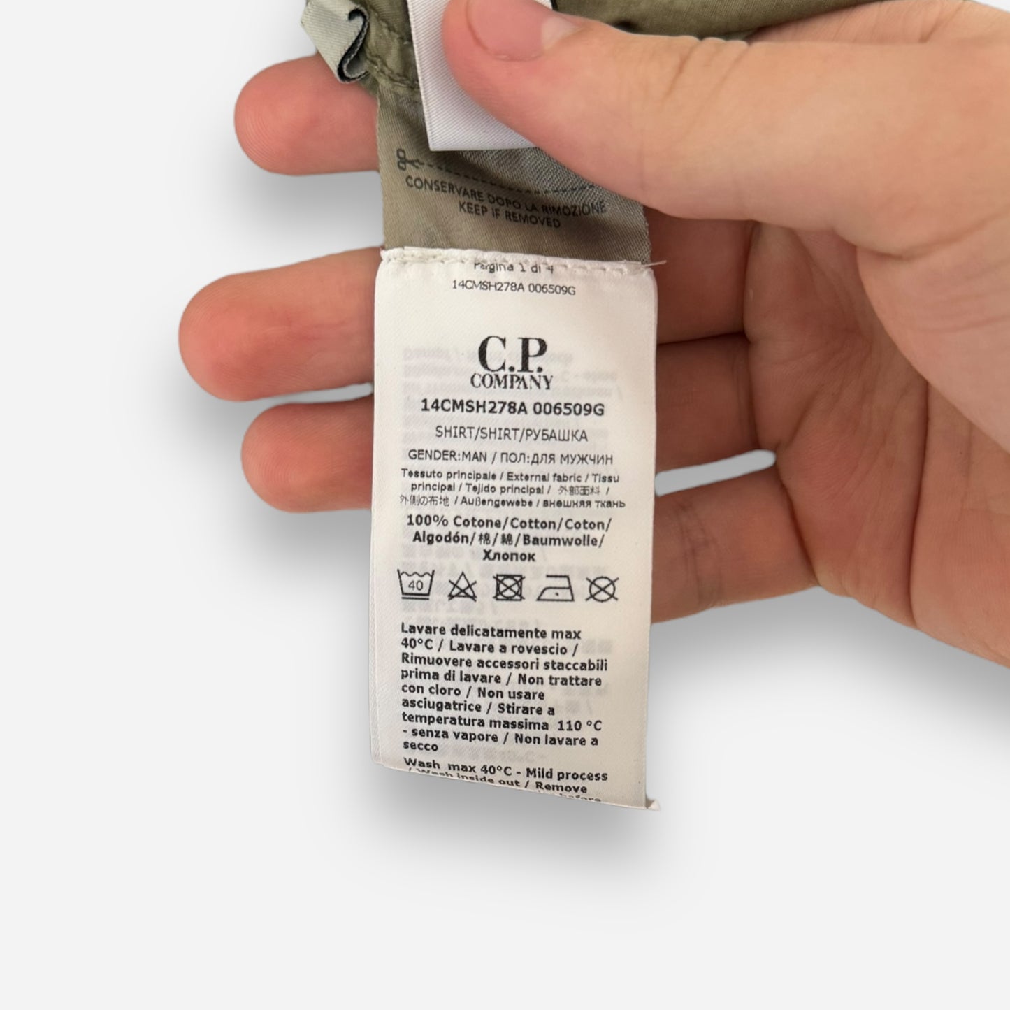 CP Company overshirt 2.0 jakke
