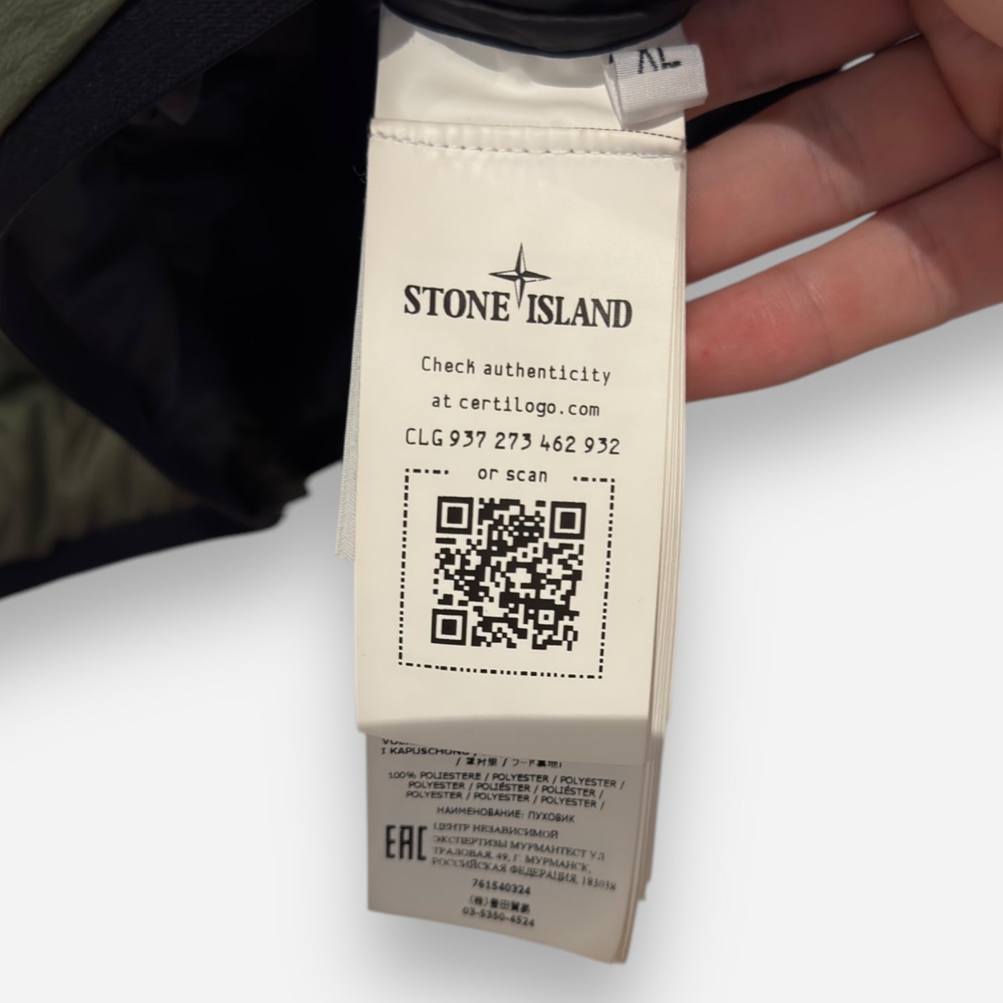 Stone Island dunjakke