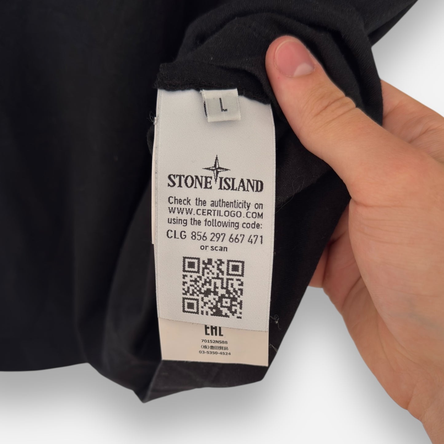 Stone Island reflective t-shirt