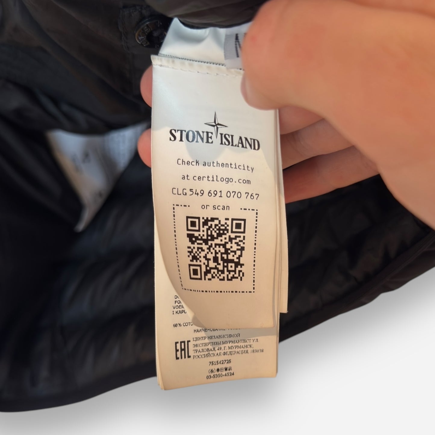 Stone Island dunjakke