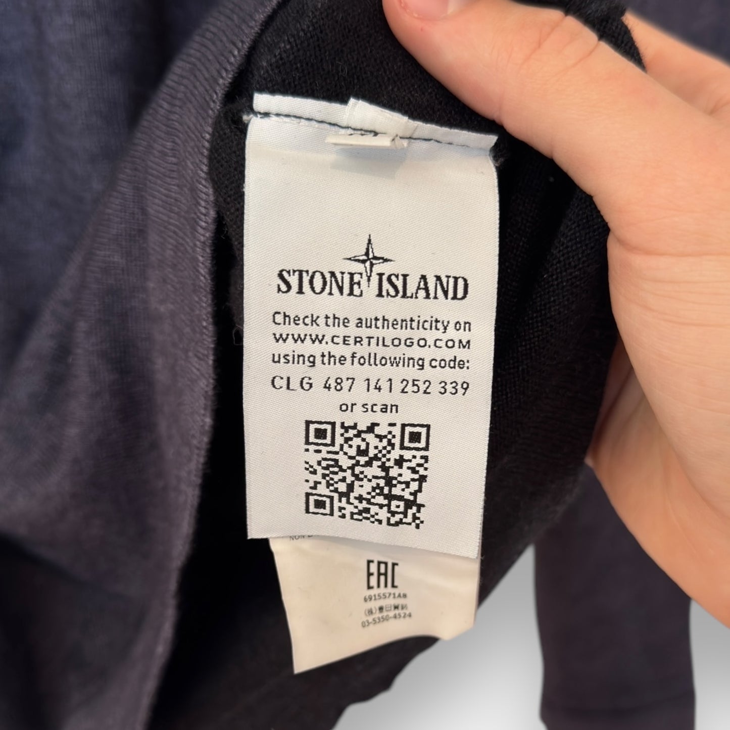 Stone Island striktrøje