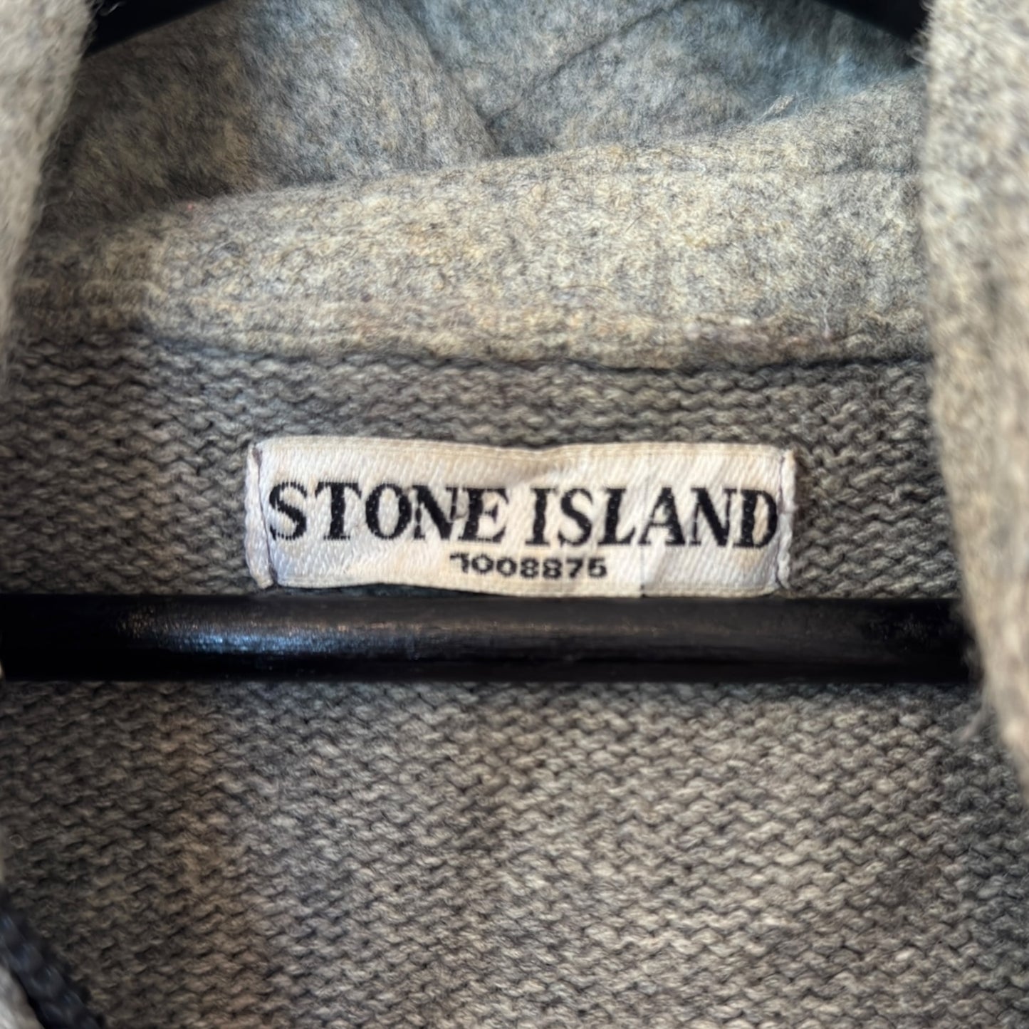 Stone Island vintage zip-cardigan wool