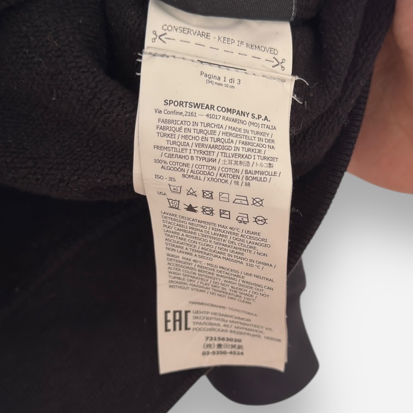 Stone Island sweatshirt