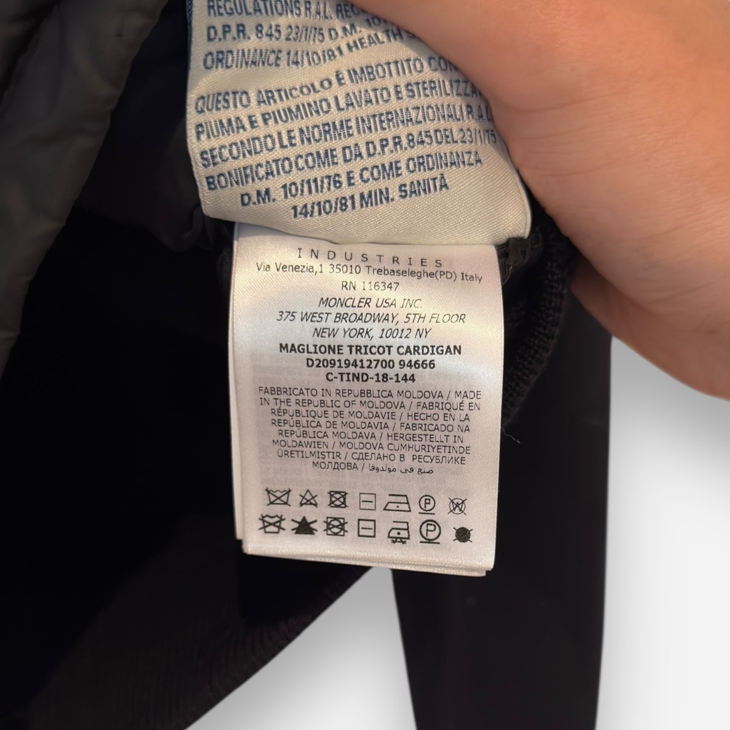 Moncler tricot cardigan
