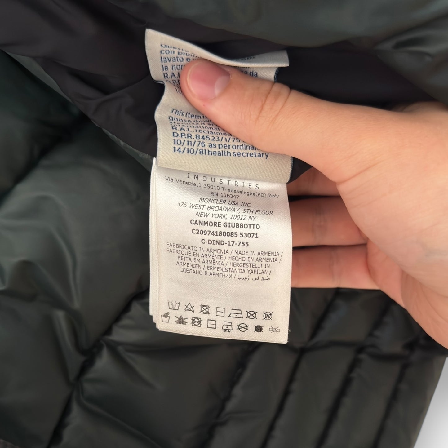Moncler Canmore skijakke