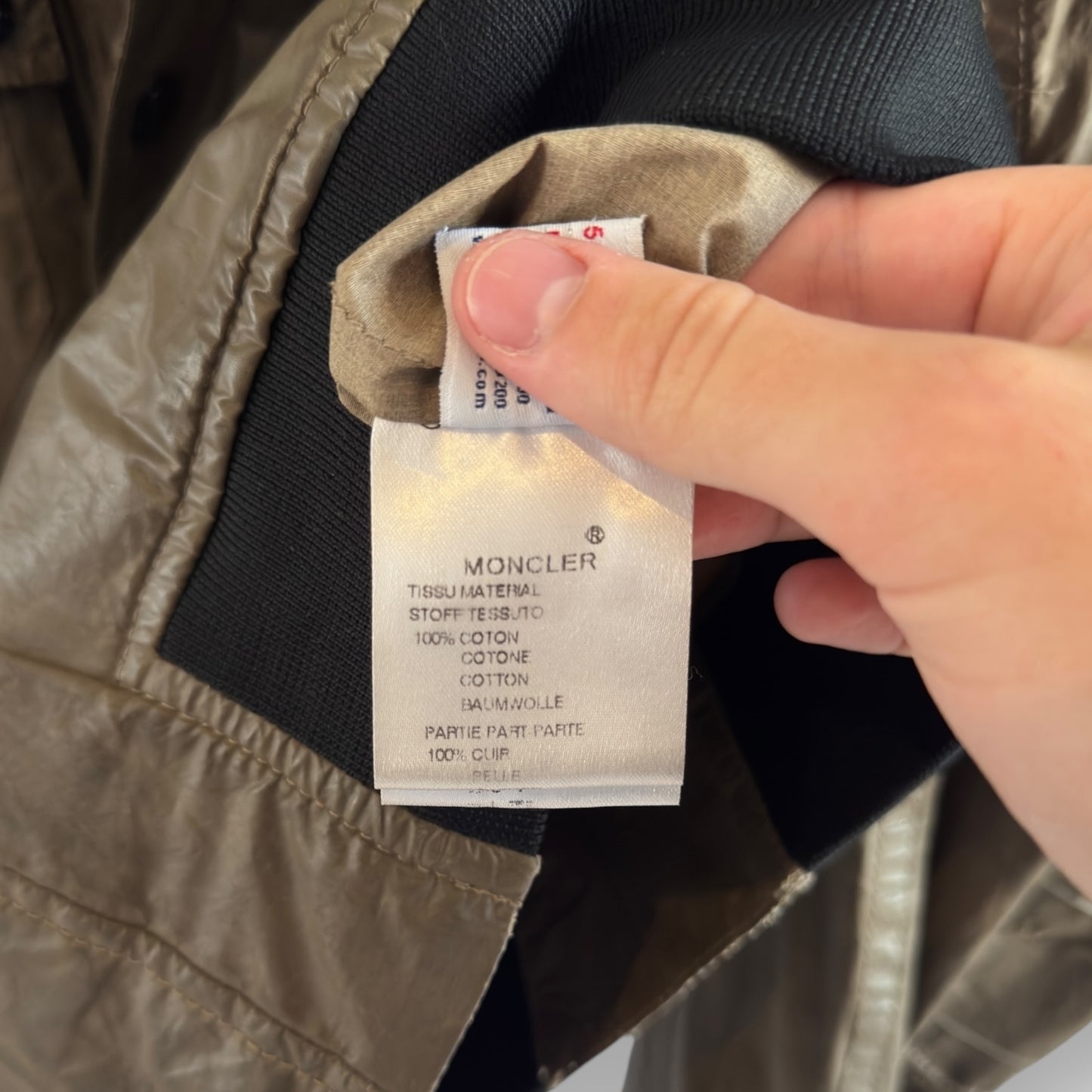 Moncler Chamois vintage jakke