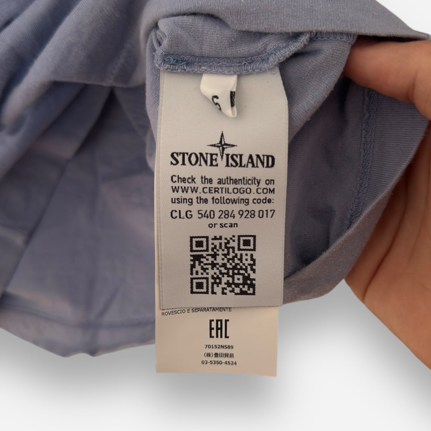 Stone Island reflective t-shirt