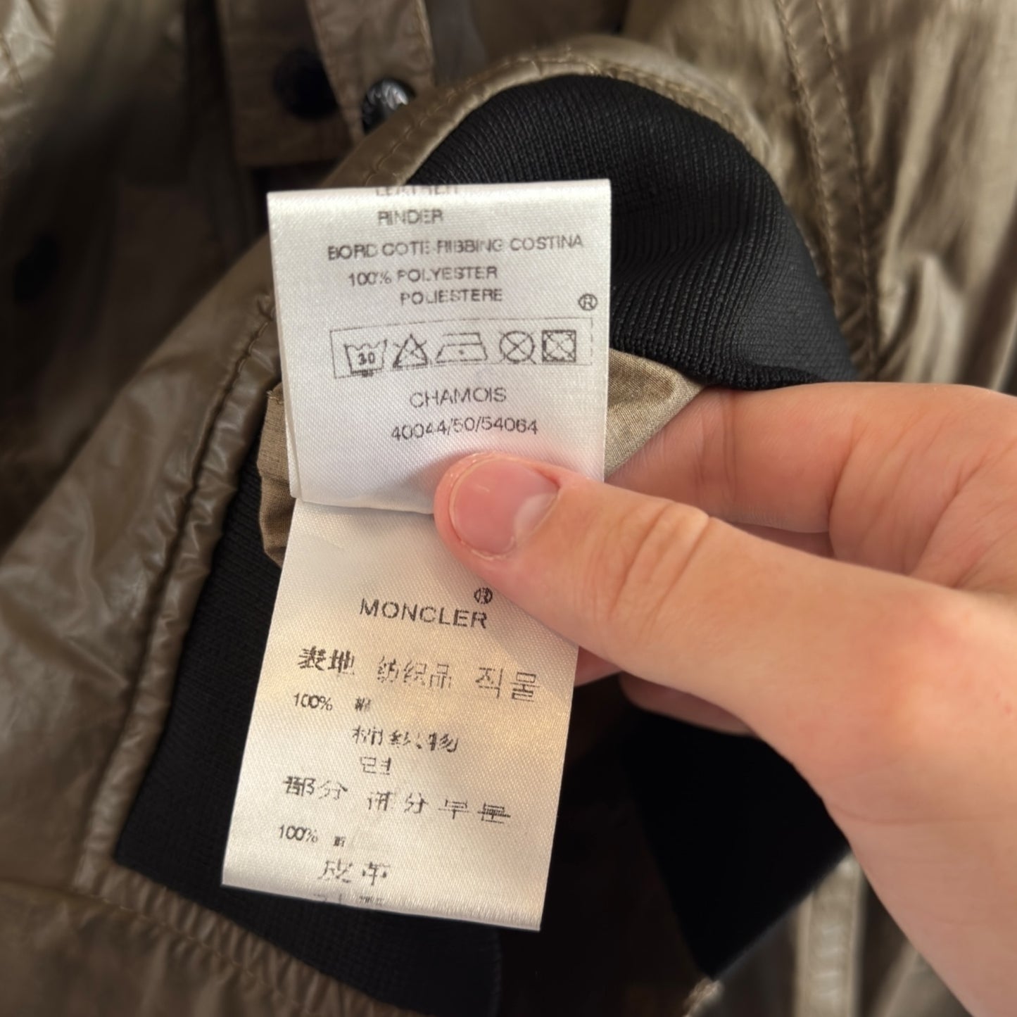 Moncler Chamois vintage jakke