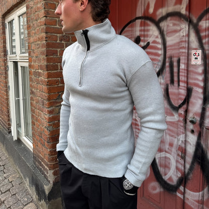 Stone Island wool half zip