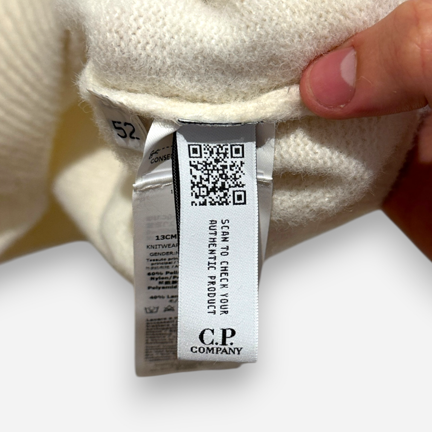 CP Company wool turtleneck sweatshirt