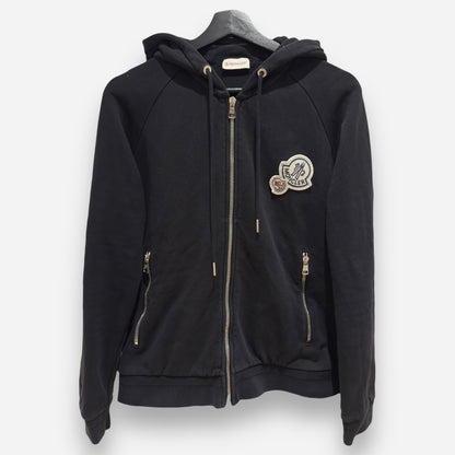 Moncler double logo zip-hoodie