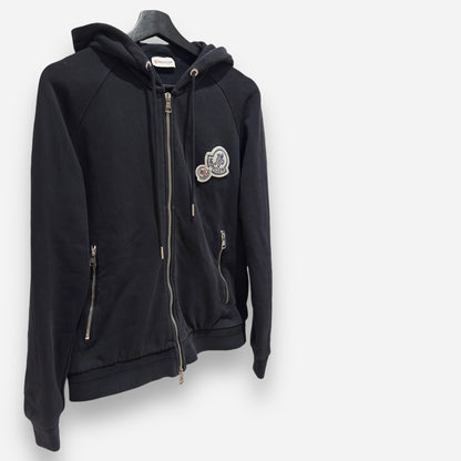 Moncler double logo zip-hoodie