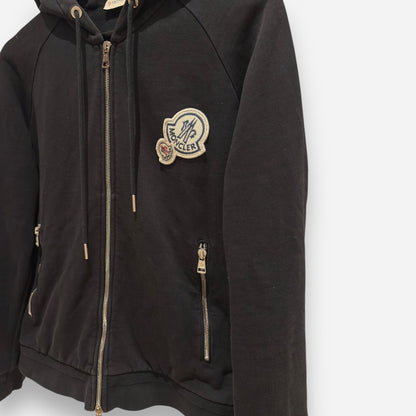 Moncler double logo zip-hoodie