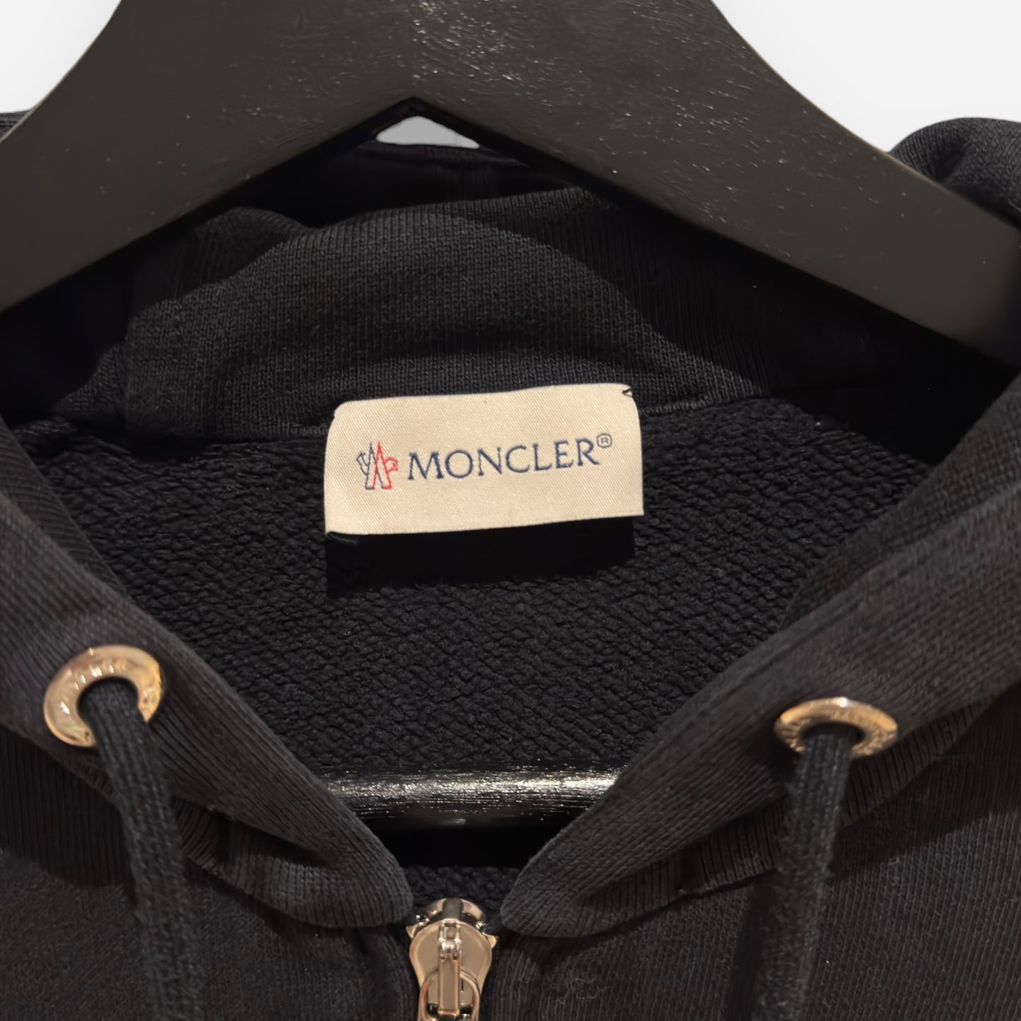 Moncler double logo zip-hoodie