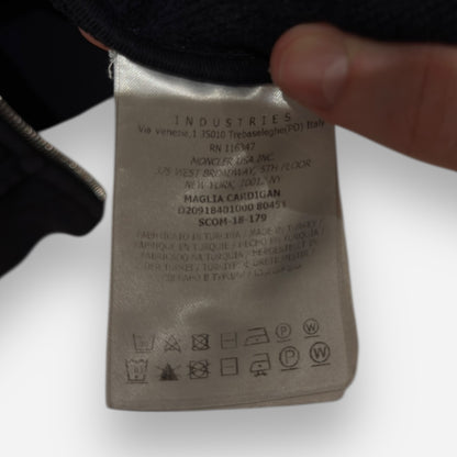 Moncler double logo zip-hoodie