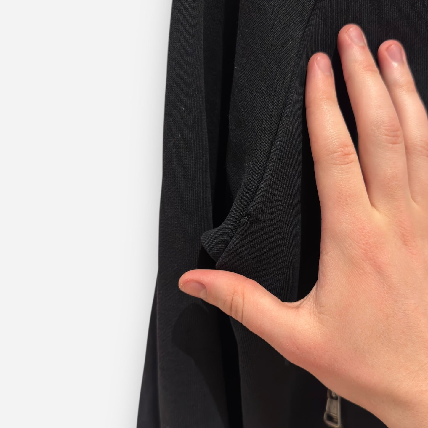 Moncler double logo zip-hoodie