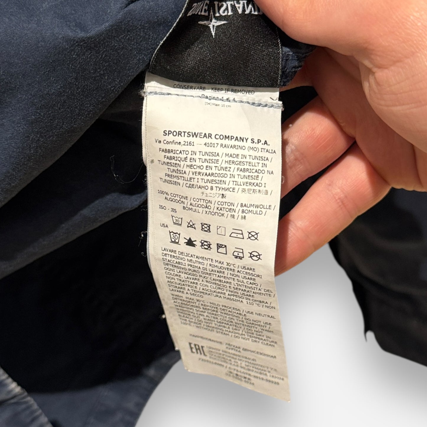 Stone Island overshirt jakke