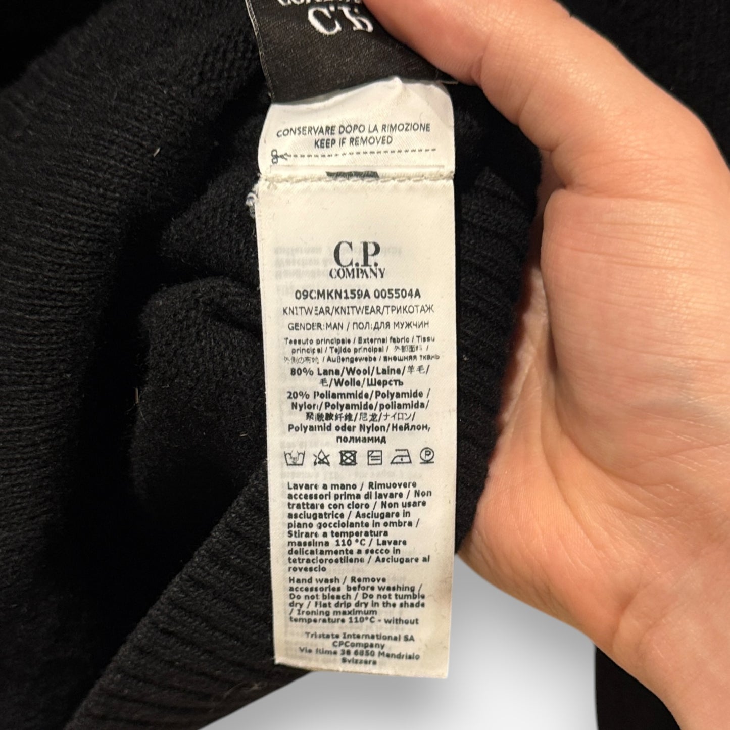 CP Company wool cardigan