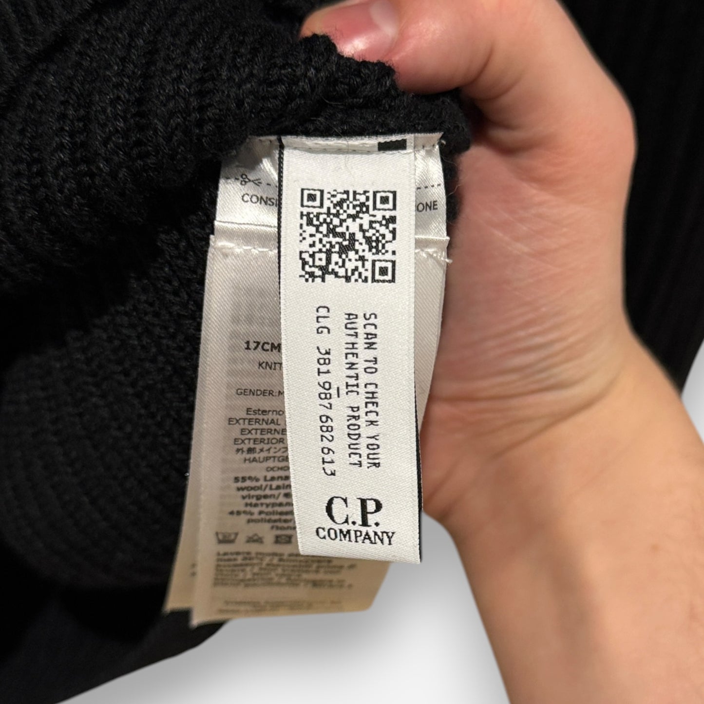 CP Company wool halfzip