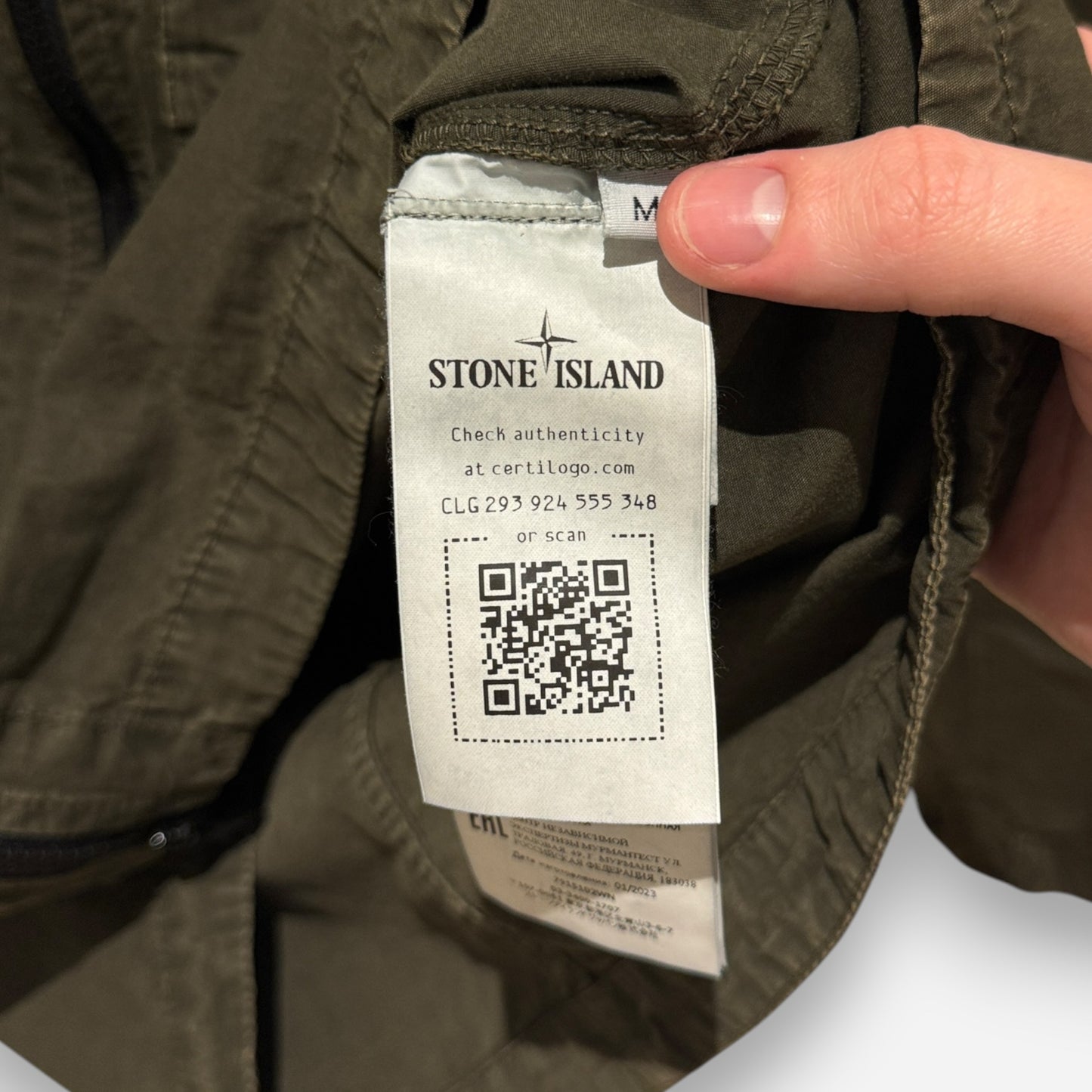 Stone Island overshirt jakke