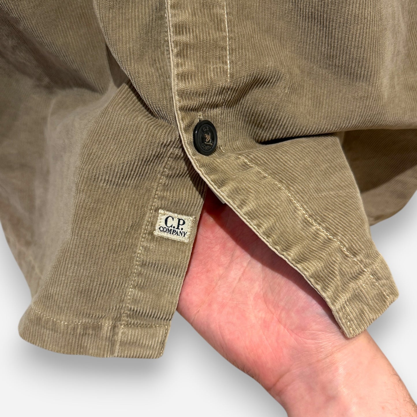 CP Company fløjl skjortejakke