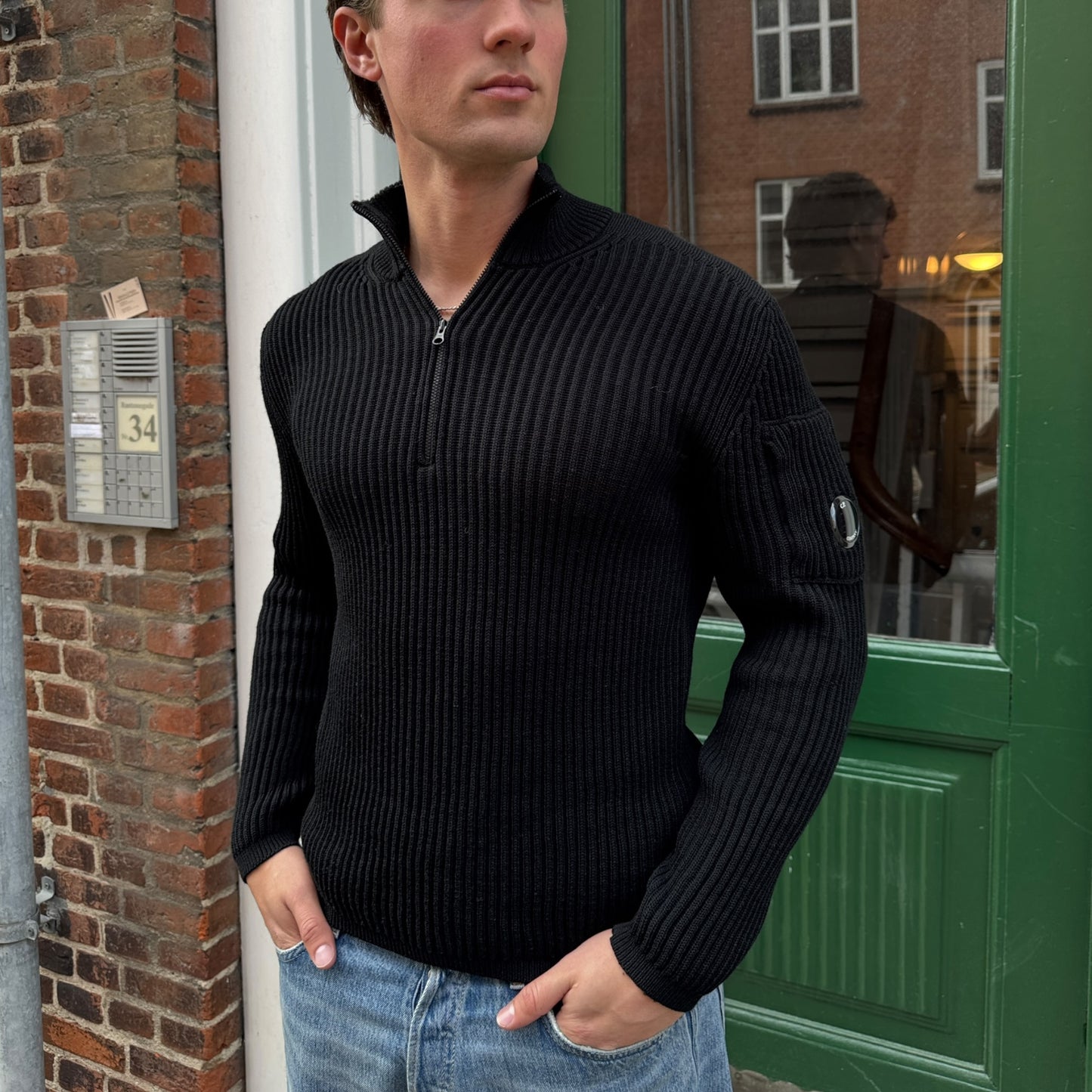 CP Company wool halfzip