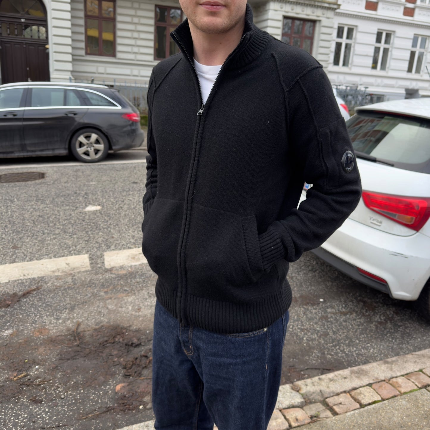 CP Company wool cardigan