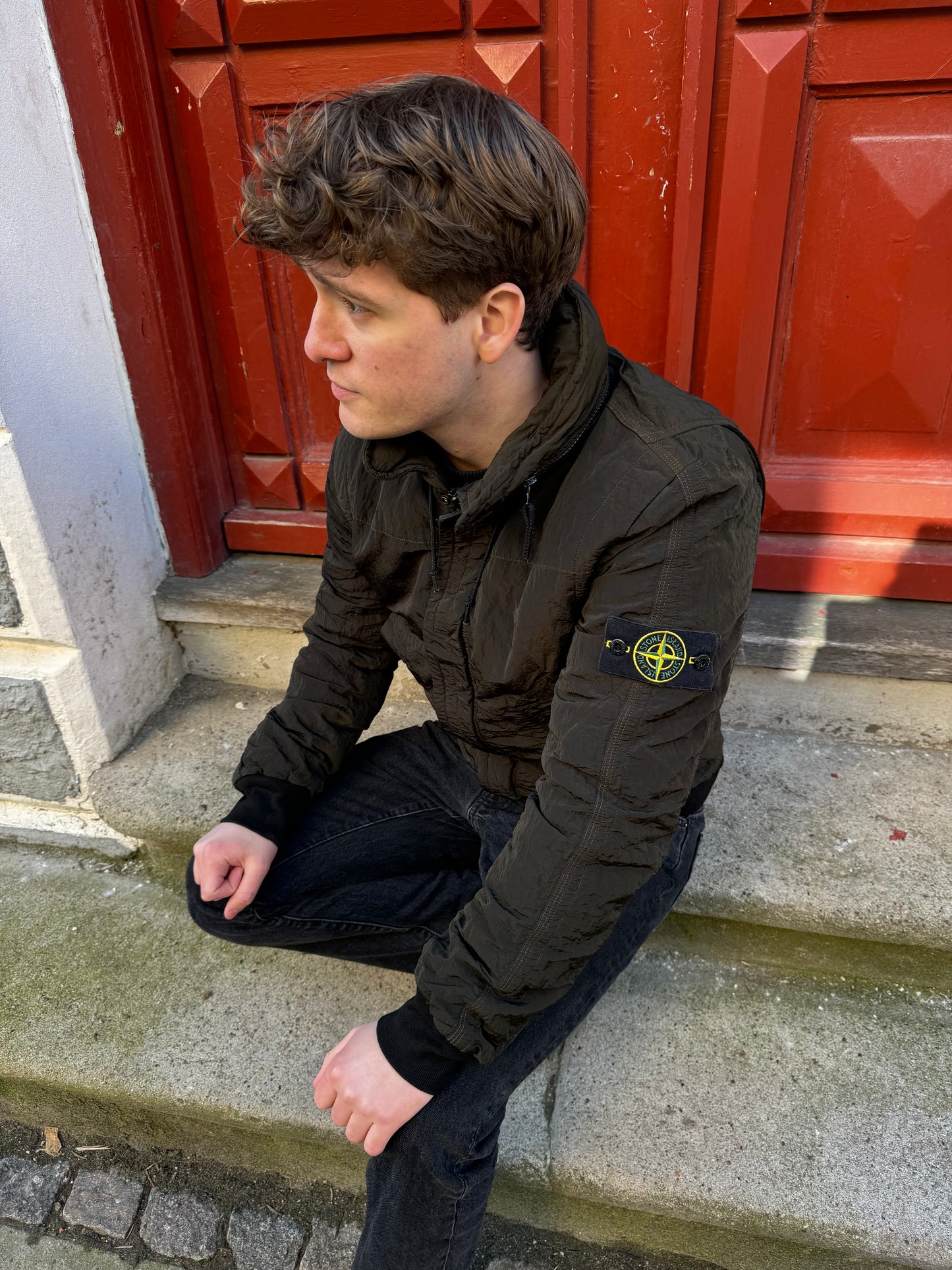 Stone Island Nylon Sheen jakke