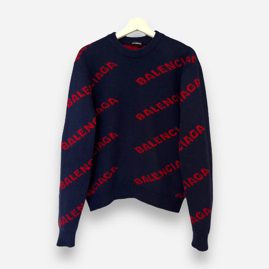 Balenciaga wool sweatshirt