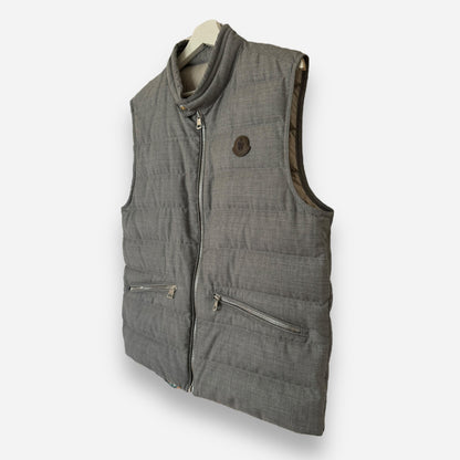 Moncler Gallienne brown-badge vest