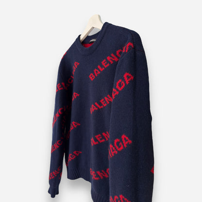 Balenciaga wool sweatshirt