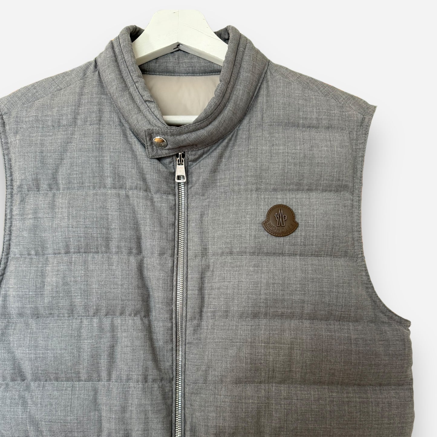 Moncler Gallienne brown-badge vest