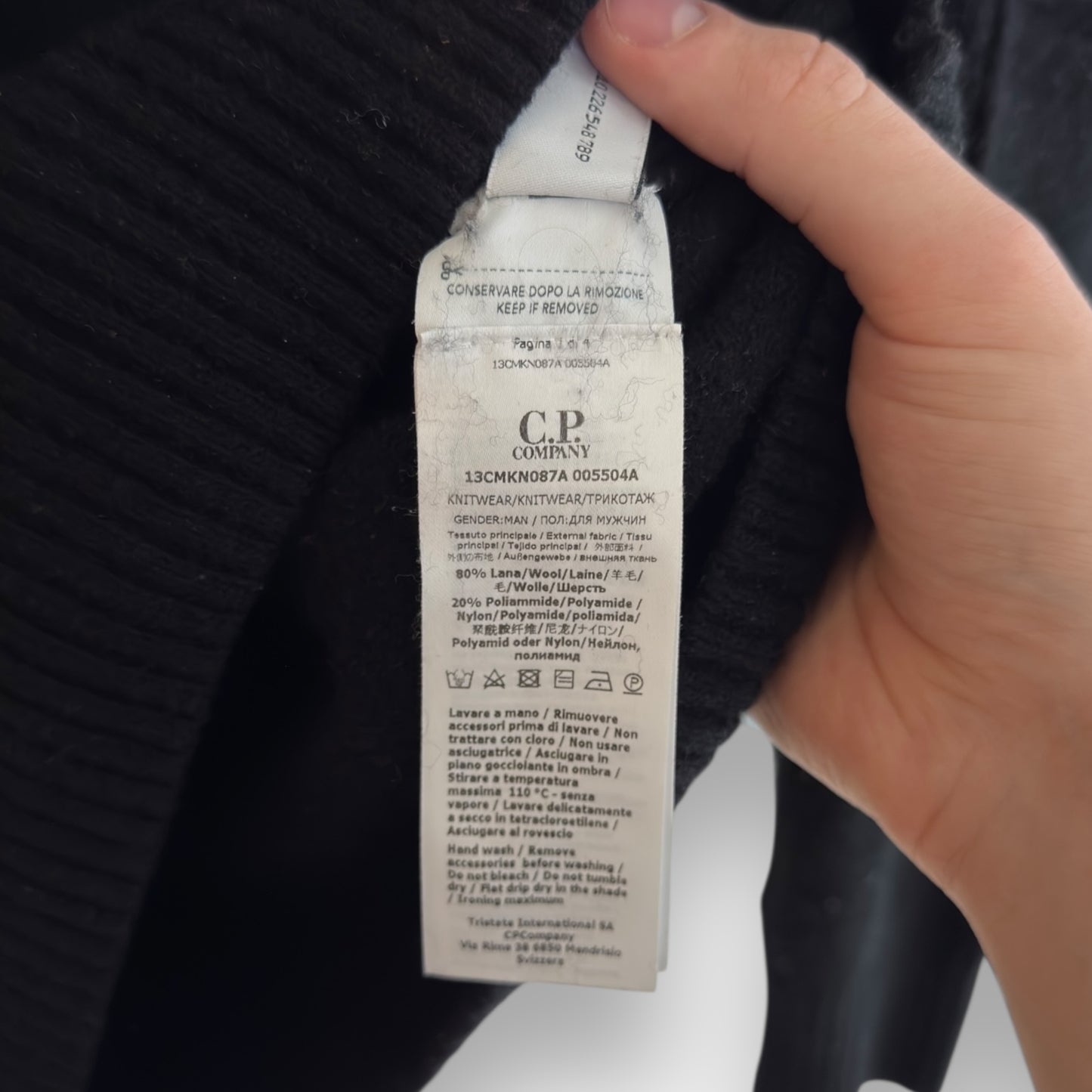 CP Company wool sweatshirt