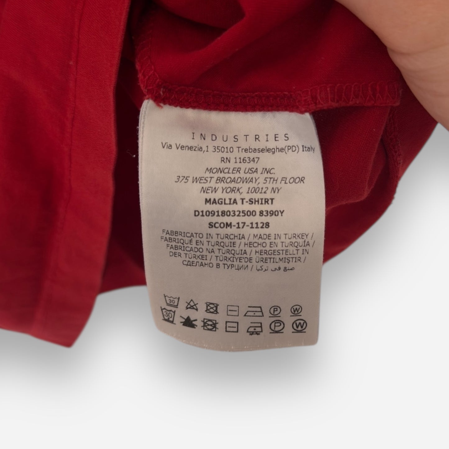 Moncler double logo T-shirt