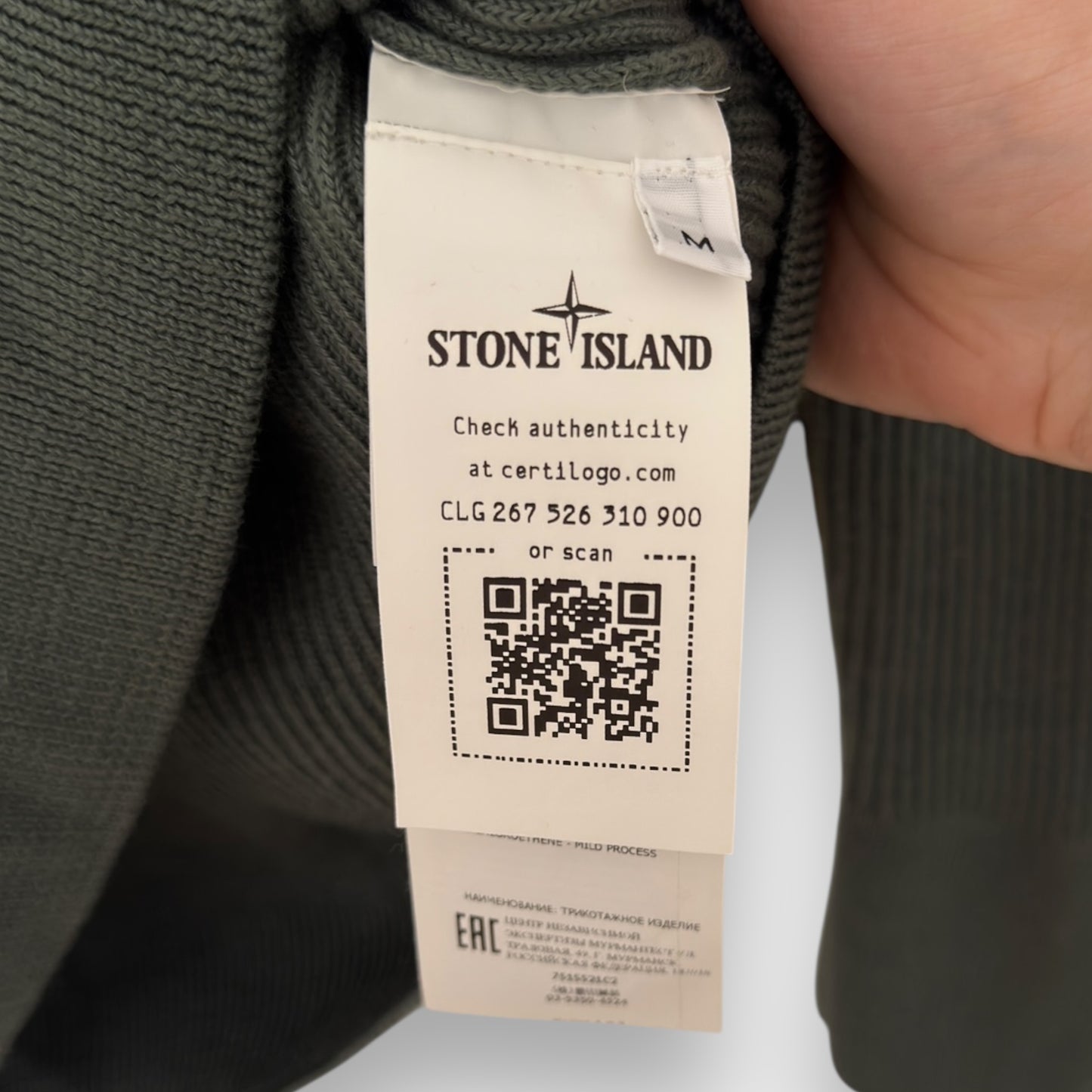 Stone Island striktrøje