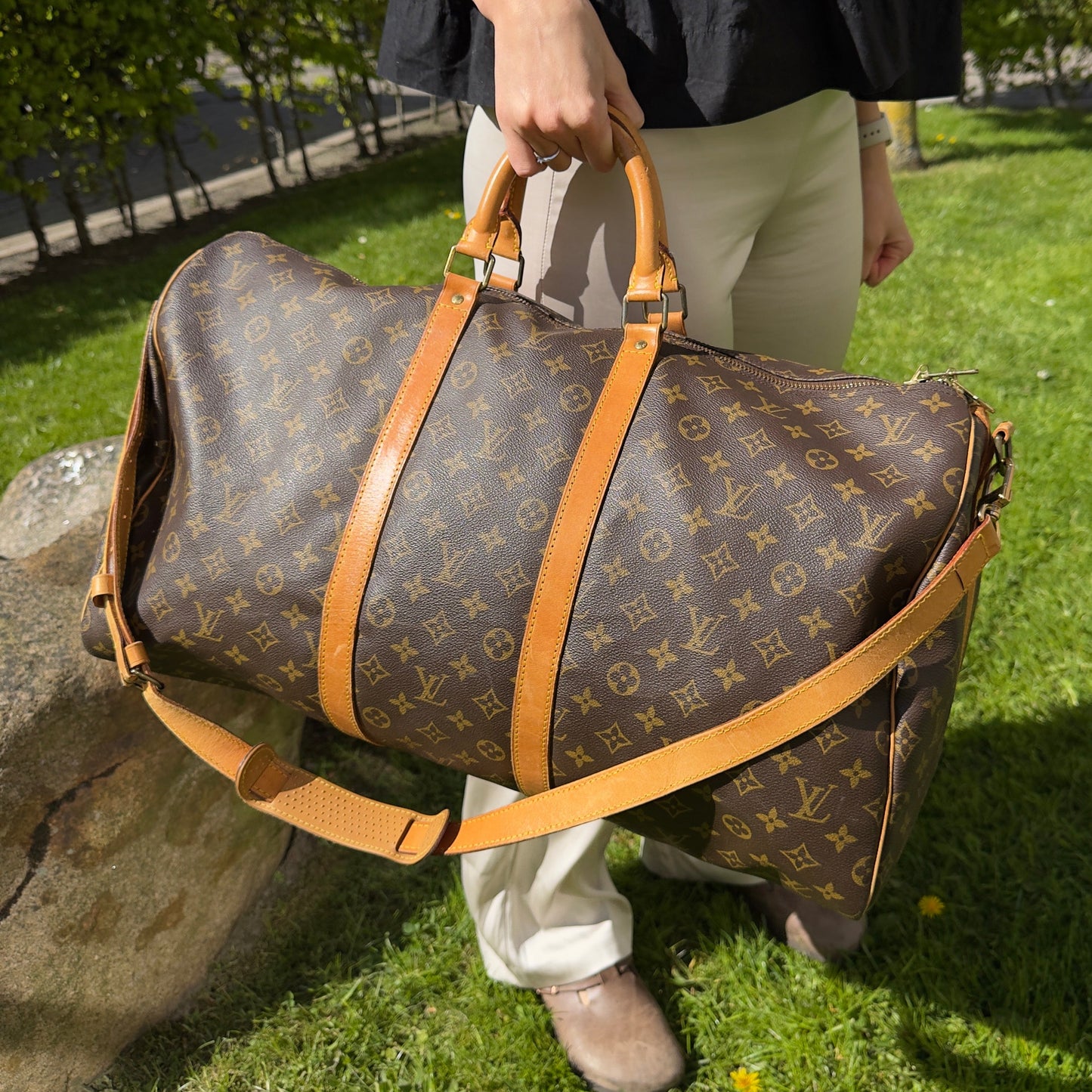 Louis Vuitton Keepall bandoulière 55